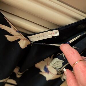 Lush Midnight Floral Dress